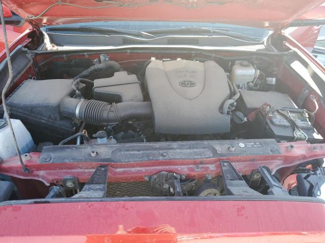 3TMCZ5AN7KM256114 - 2019 TOYOTA TACOMA DOUBLE CAB Kırmızı fotoğraf 11