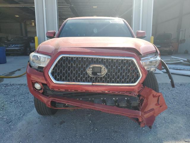 3TMCZ5AN7KM256114 - 2019 TOYOTA TACOMA DOUBLE CAB Kırmızı fotoğraf 5