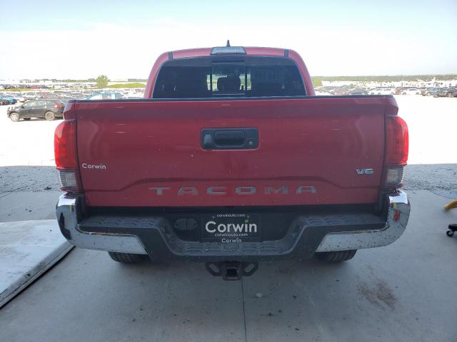3TMCZ5AN7KM256114 - 2019 TOYOTA TACOMA DOUBLE CAB Kırmızı fotoğraf 6