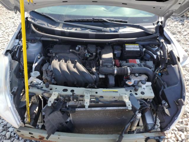 3N1CN7APXDL860535 - 2013 NISSAN VERSA S 银色 照片 11