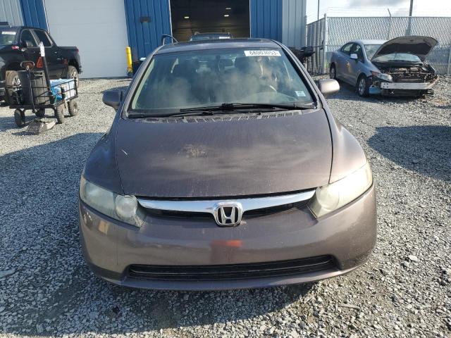 2HGFA1F65BH004201 - 2011 HONDA CIVIC LX-S GRAY photo 5