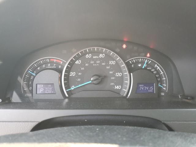 4T4BF1FK1CR227492 - 2012 TOYOTA CAMRY BASE BLACK photo 9