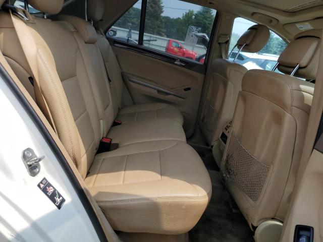 4JGBB8GB8BA660661 - 2011 MERCEDES-BENZ ML 350 4MATIC WHITE photo 11