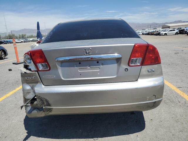 1HGES26723L005110 - 2003 HONDA CIVIC EX GOLD photo 6