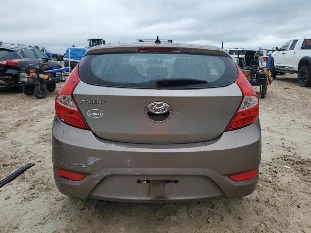 KMHCT5AE7DU114826 - 2013 HYUNDAI ACCENT GLS BROWN photo 6