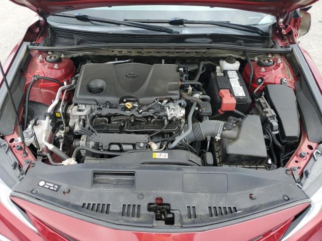4T1C11AK8NU675431 - 2022 TOYOTA CAMRY LE BURGUNDY photo 11