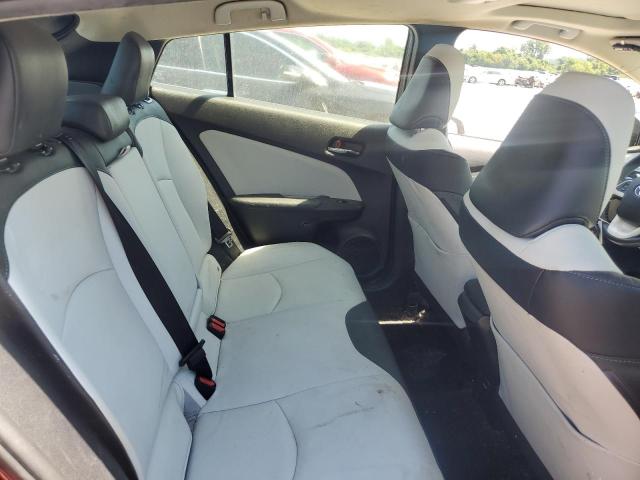 JTDKARFU9H3053472 - 2017 TOYOTA PRIUS RED photo 10