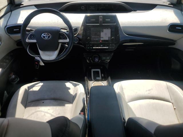 JTDKARFU9H3053472 - 2017 TOYOTA PRIUS RED photo 8