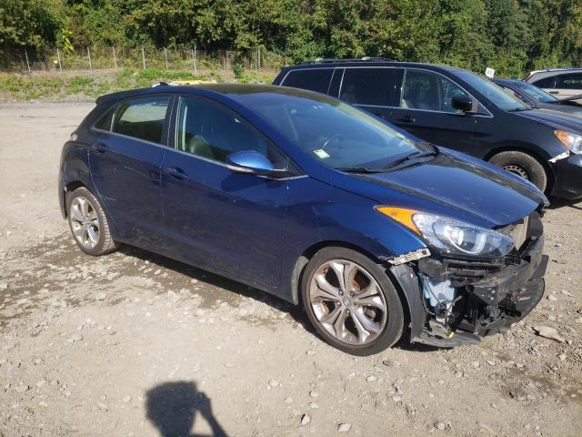 KMHD35LE5DU112140 - 2013 HYUNDAI ELANTRA GT BLUE photo 4