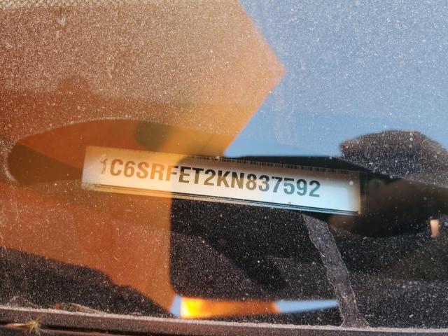 1C6SRFET2KN837592 - 2019 RAM 1500 REBEL GRAY photo 13