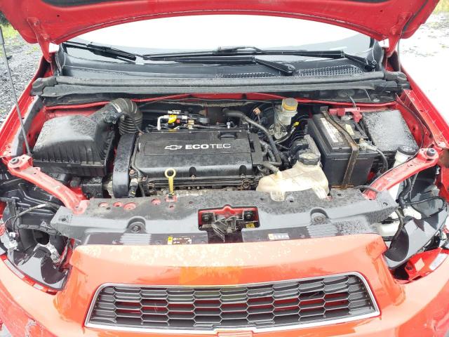 1G1JA5EH2C4133801 - 2012 CHEVROLET SONIC LS წითელი ფოტო 11