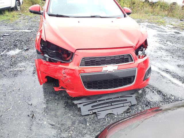 1G1JA5EH2C4133801 - 2012 CHEVROLET SONIC LS წითელი ფოტო 12