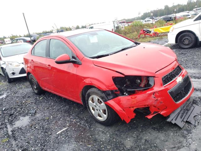 1G1JA5EH2C4133801 - 2012 CHEVROLET SONIC LS წითელი ფოტო 4