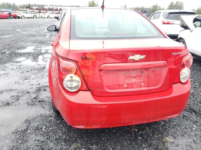 1G1JA5EH2C4133801 - 2012 CHEVROLET SONIC LS წითელი ფოტო 6