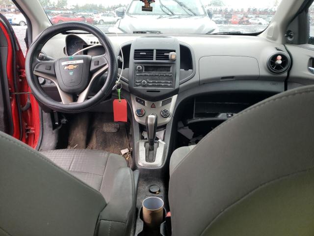 1G1JA5EH2C4133801 - 2012 CHEVROLET SONIC LS წითელი ფოტო 8