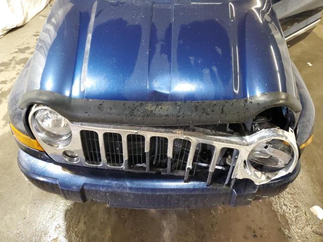 1J4GL58K96W220360 - 2006 JEEP LIBERTY LIMITED BLUE photo 12