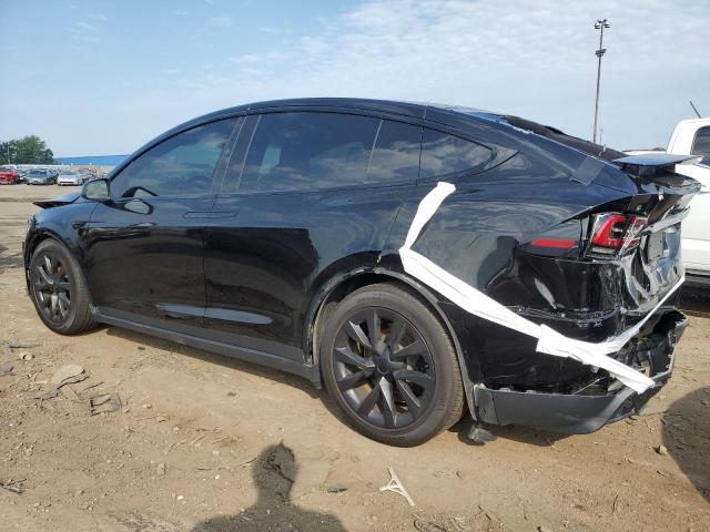 7SAXCDE58PF428284 - 2023 TESLA MODEL X შავი ფოტო 2