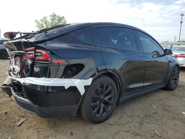 7SAXCDE58PF428284 - 2023 TESLA MODEL X შავი ფოტო 3