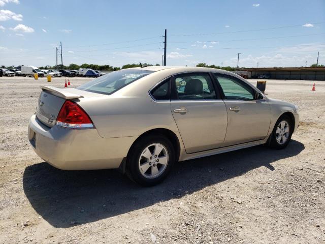 2G1WB5EK3A1127089 - 2010 CHEVROLET IMPALA LT GOLD photo 3