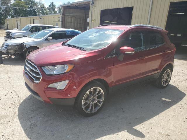 MAJ3P1VE9JC160886 - 2018 FORD ECOSPORT TITANIUM RED photo 1