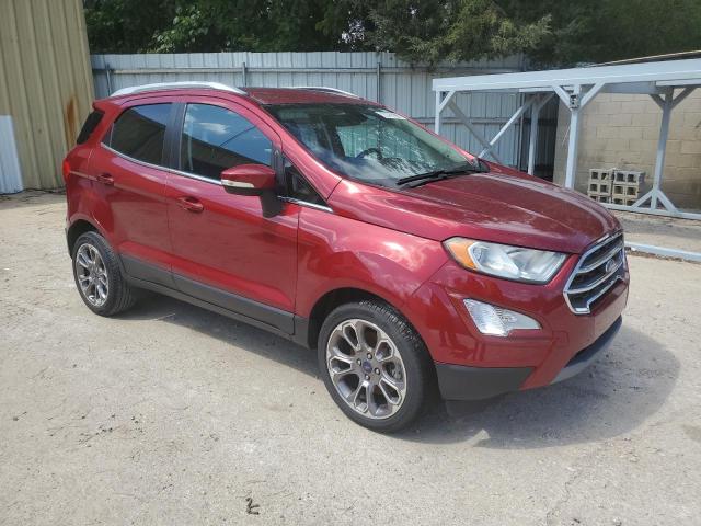 MAJ3P1VE9JC160886 - 2018 FORD ECOSPORT TITANIUM RED photo 4