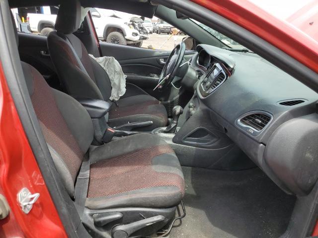 1C3CDFBB8GD750448 - 2016 DODGE DART SXT RED photo 7