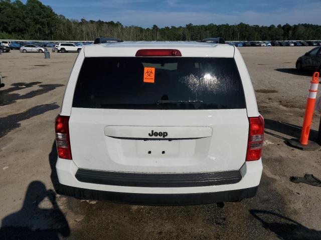 1C4NJPBB1ED725052 - 2014 JEEP PATRIOT SPORT WHITE photo 6