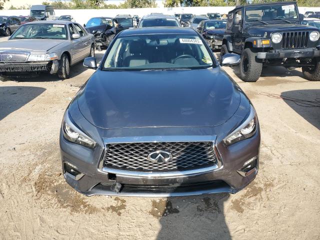 JN1EV7ARXJM444707 - 2018 INFINITI Q50 LUXE GRAY photo 5