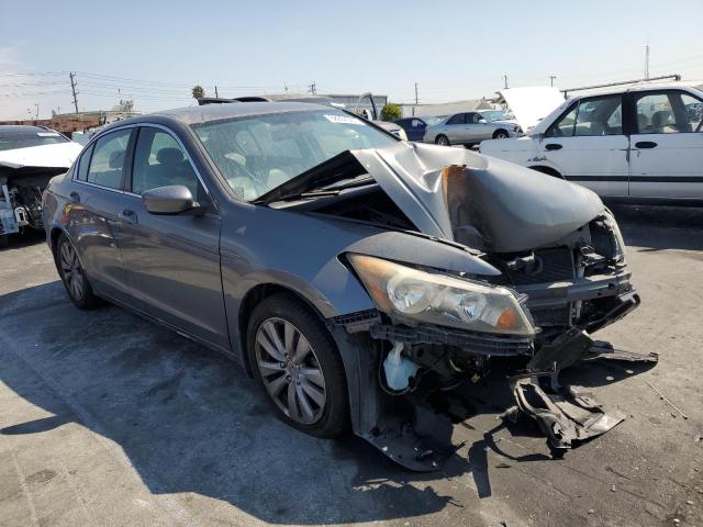 1HGCP2F82CA110484 - 2012 HONDA ACCORD EXL GRAY photo 4