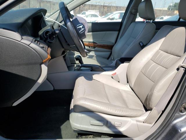 1HGCP2F82CA110484 - 2012 HONDA ACCORD EXL GRAY photo 7