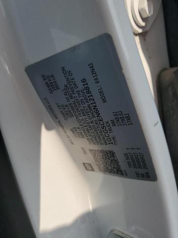 1GCGSCEN6N1218816 - 2022 CHEVROLET COLORADO LT WHITE photo 12