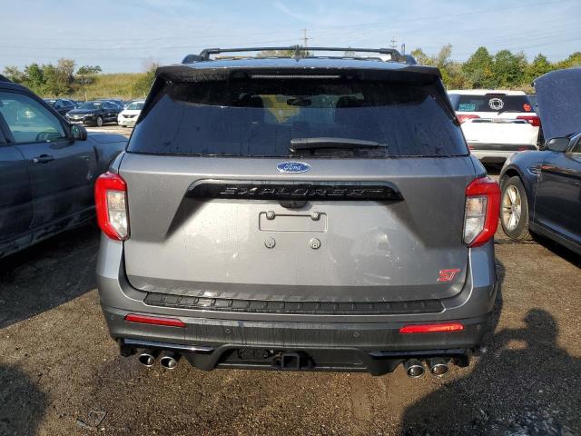 1FM5K8GC4NGA25492 - 2022 FORD EXPLORER ST GRAY photo 6