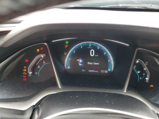 19XFC1F72GE019095 - 2016 HONDA CIVIC EXL ვერცხლისფერი ფოტო 9