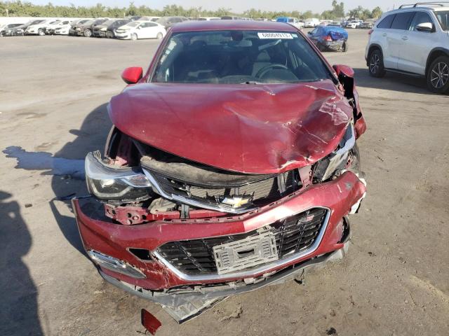 1G1BE5SM0H7157045 - 2017 CHEVROLET CRUZE LT RED photo 5