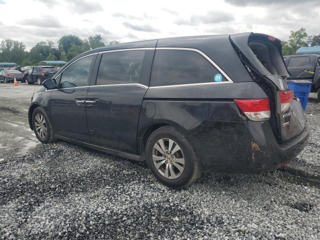 5FNRL5H62EB093309 - 2014 HONDA ODYSSEY EXL BLACK photo 2