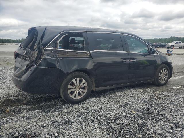 5FNRL5H62EB093309 - 2014 HONDA ODYSSEY EXL BLACK photo 3