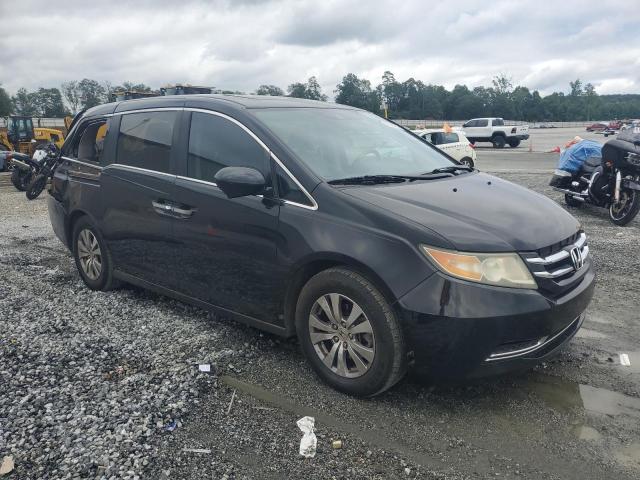 5FNRL5H62EB093309 - 2014 HONDA ODYSSEY EXL BLACK photo 4