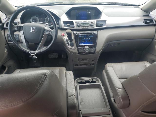 5FNRL5H62EB093309 - 2014 HONDA ODYSSEY EXL BLACK photo 8