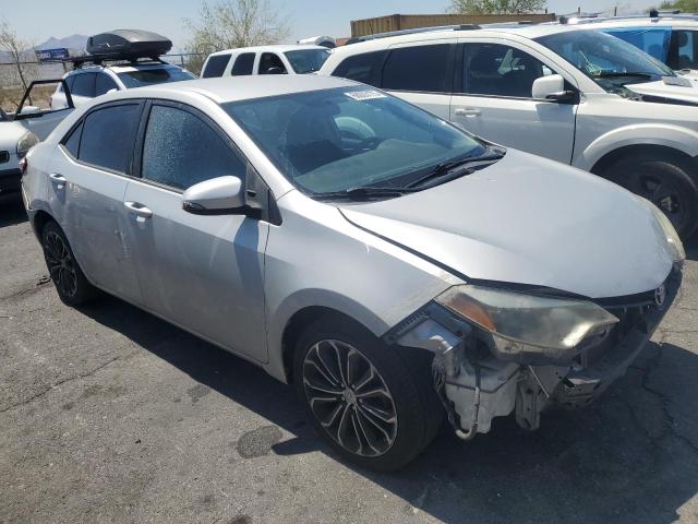 2T1BURHE1GC621216 - 2016 TOYOTA COROLLA L SILVER photo 4