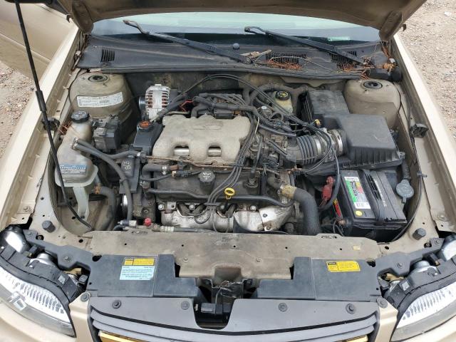 1G1NE52J516158903 - 2001 CHEVROLET MALIBU LS GOLD photo 11