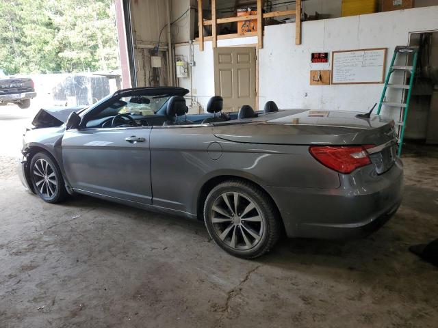 1C3BCBGG7DN557824 - 2013 CHRYSLER 200 S SILVER photo 2