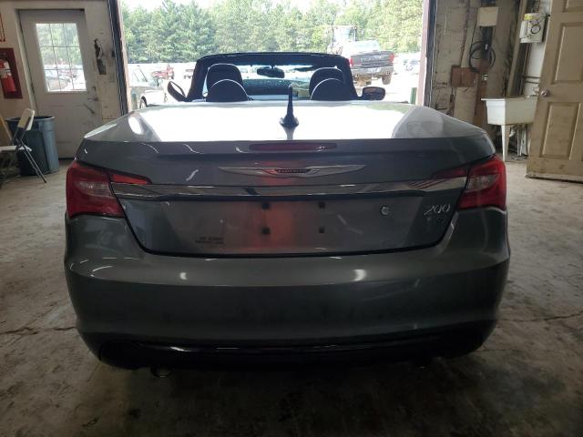 1C3BCBGG7DN557824 - 2013 CHRYSLER 200 S SILVER photo 6