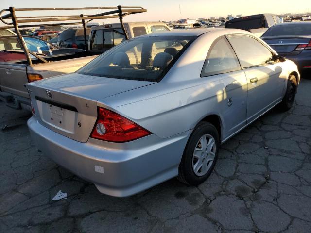 1HGEM22105L051257 - 2005 HONDA CIVIC DX VP SILVER photo 3