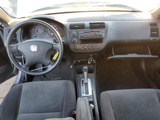 1HGEM22105L051257 - 2005 HONDA CIVIC DX VP SILVER photo 8