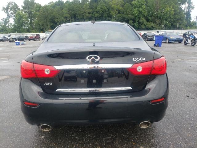 JN1BV7AR2FM395531 - 2015 INFINITI Q50 BASE BLACK photo 6