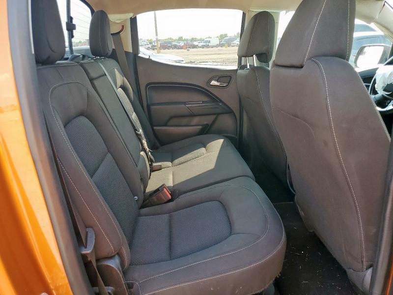 1GCGSCEN5H1321407 - 2017 CHEVROLET COLORADO LT ORANGE photo 10