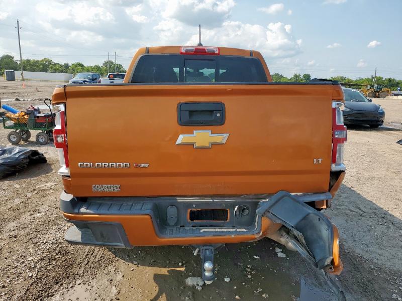1GCGSCEN5H1321407 - 2017 CHEVROLET COLORADO LT ORANGE photo 6