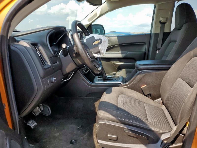 1GCGSCEN5H1321407 - 2017 CHEVROLET COLORADO LT ORANGE photo 7