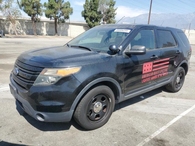 1FM5K8AR0EGC37867 - 2014 FORD EXPLORER POLICE INTERCEPTOR BLACK photo 1