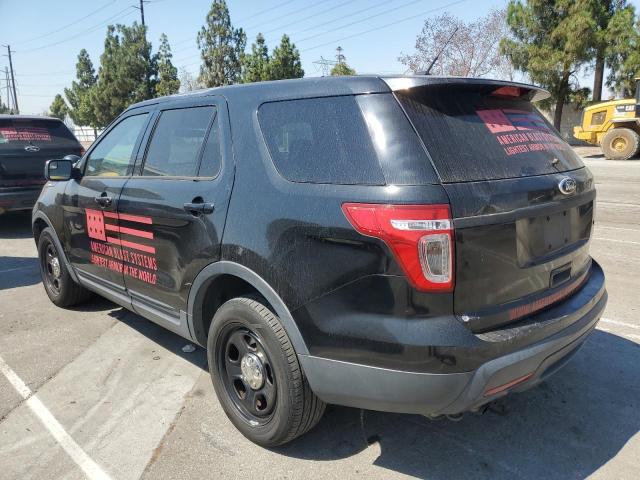 1FM5K8AR0EGC37867 - 2014 FORD EXPLORER POLICE INTERCEPTOR BLACK photo 2